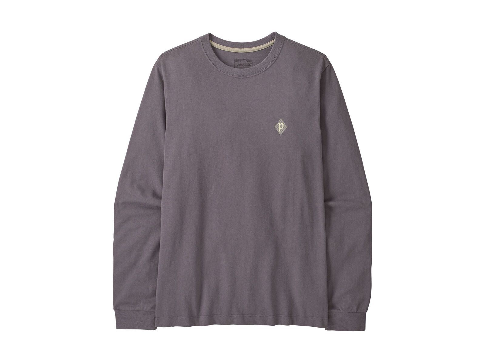 Patagonia Men's Long-Sleeved Midweight Hut Tripper Skyline T-Shirt, may grey - Bild 1