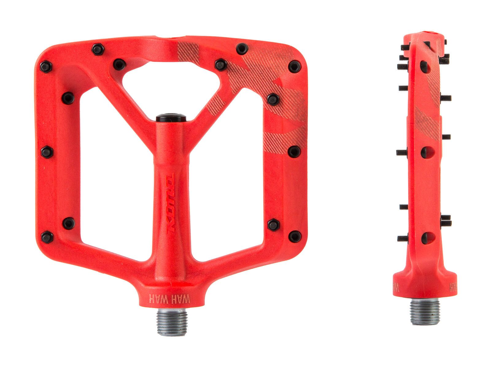 Kona Wah Wah 2 Composite, red w/anodized black spindle cap - Bild 2