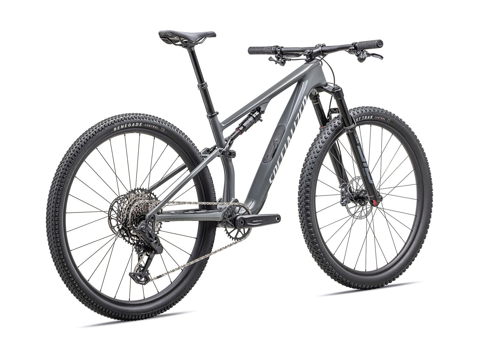 Specialized Epic 8 Comp, ashen grey/white - Bild 3