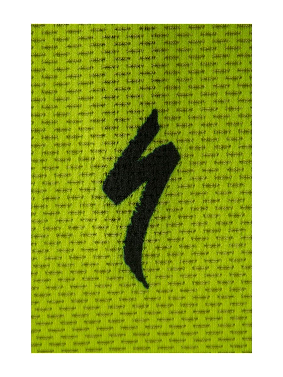 Specialized Kids' Enduro Grom Jersey, hyper green/charcoal block - Bild 4