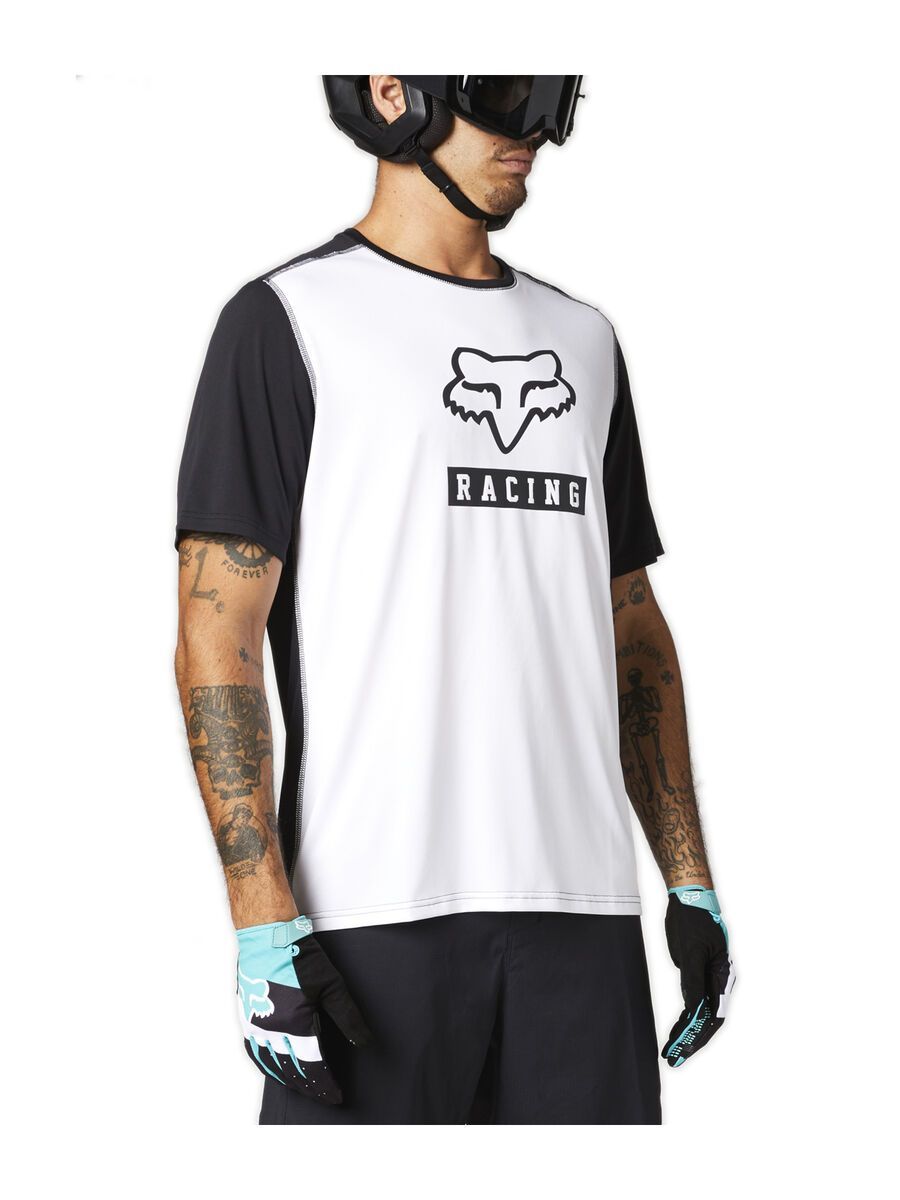 Fox Ranger SS Jersey Block, white - Bild 1