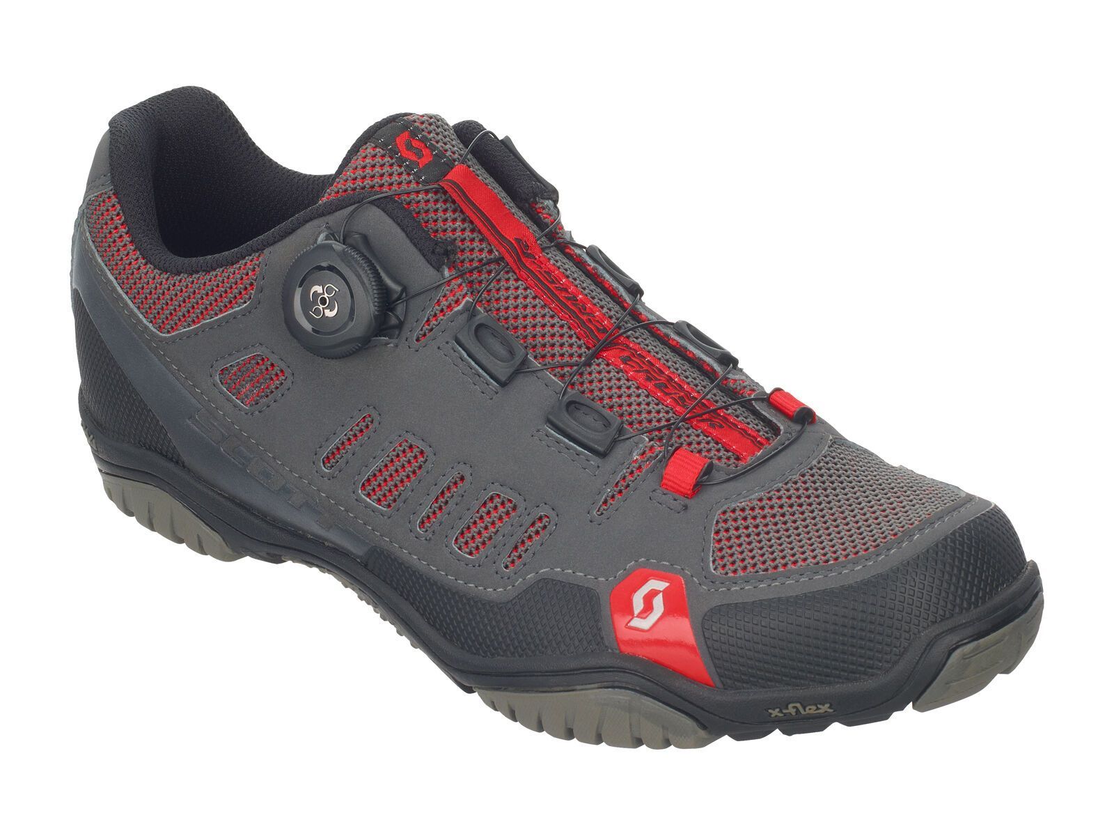 Scott Sport Crus-r Boa Shoe, anthracite/red - Bild 1
