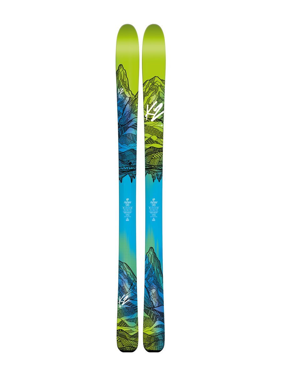K2 SKI Set: FulLUVit 98 Ti 2016 + Salomon Warden MNC 13 - Bild 2