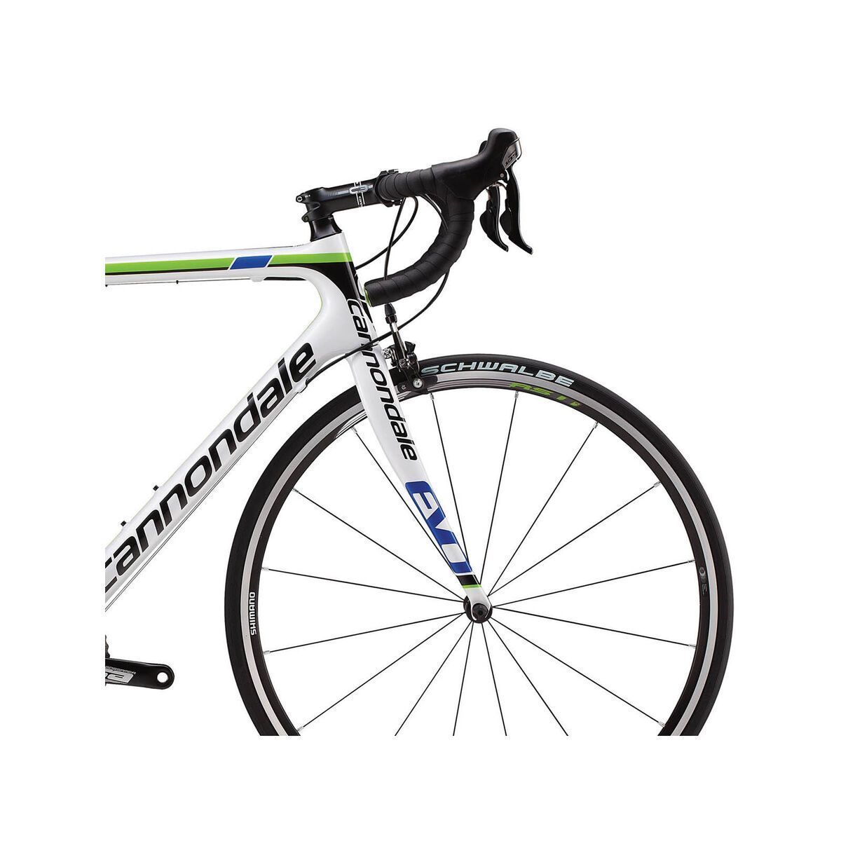 Cannondale SuperSix Evo 105, grün/weiß - Bild 5