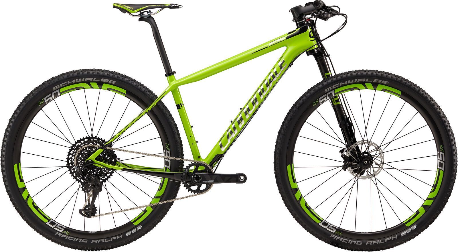 Cannondale F-Si Hi-Mod Team 27.5, berzerker green w/ chrome, gloss - GRN - Bild 1