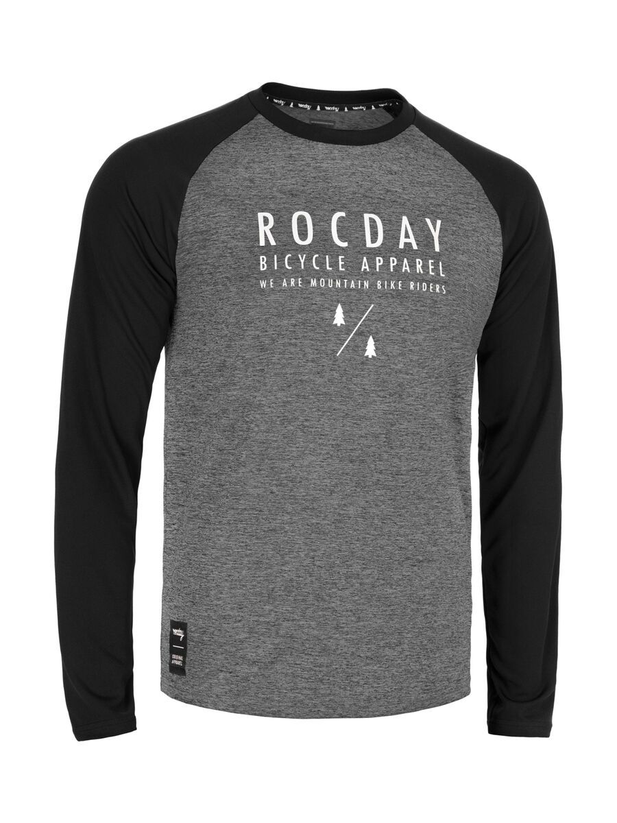 Rocday Manual Jersey, melange / black / white - Bild 1