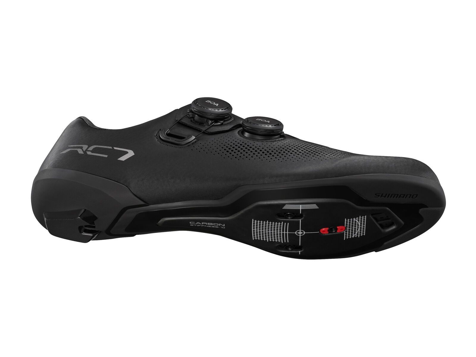 ***2. Wahl*** Shimano SH-RC703 Wide Road black - Bild 4