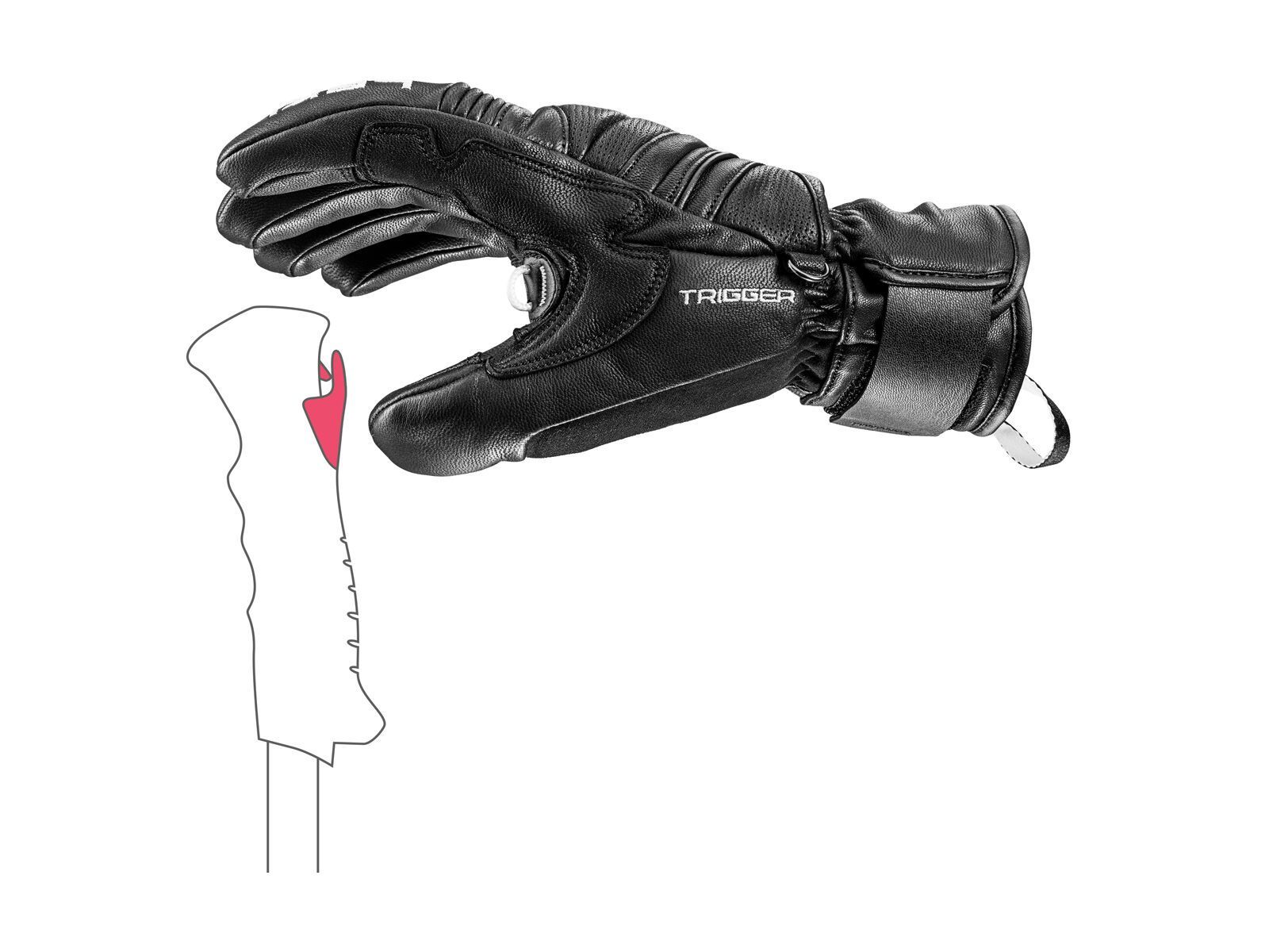 Leki Epicon Prime TR, black - Bild 6