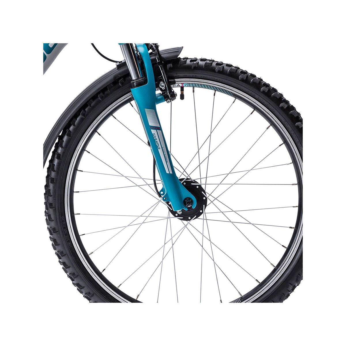 Cube Kid 240 Allroad, white/blue - Bild 2