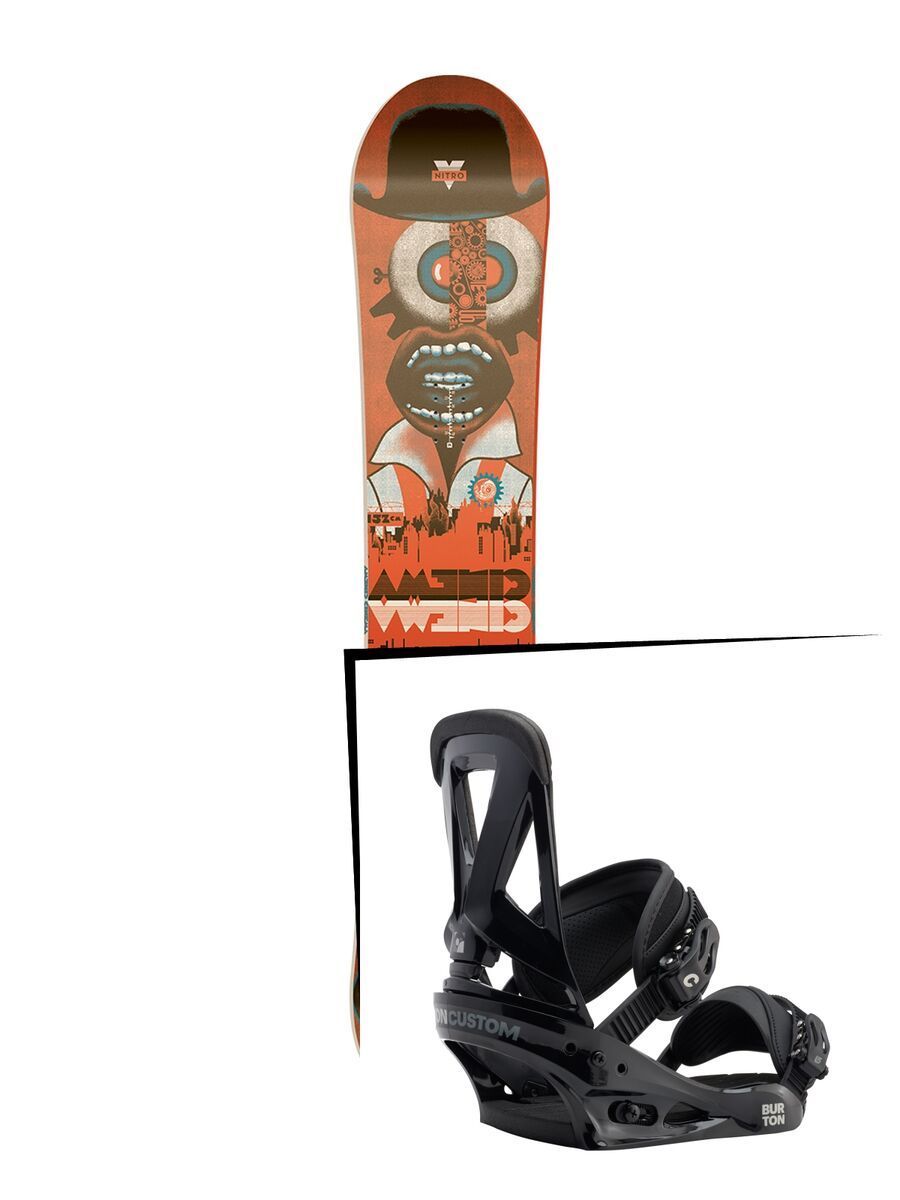 Set: Nitro Cinema 2017 + Burton Custom (1712739S) - Bild 1