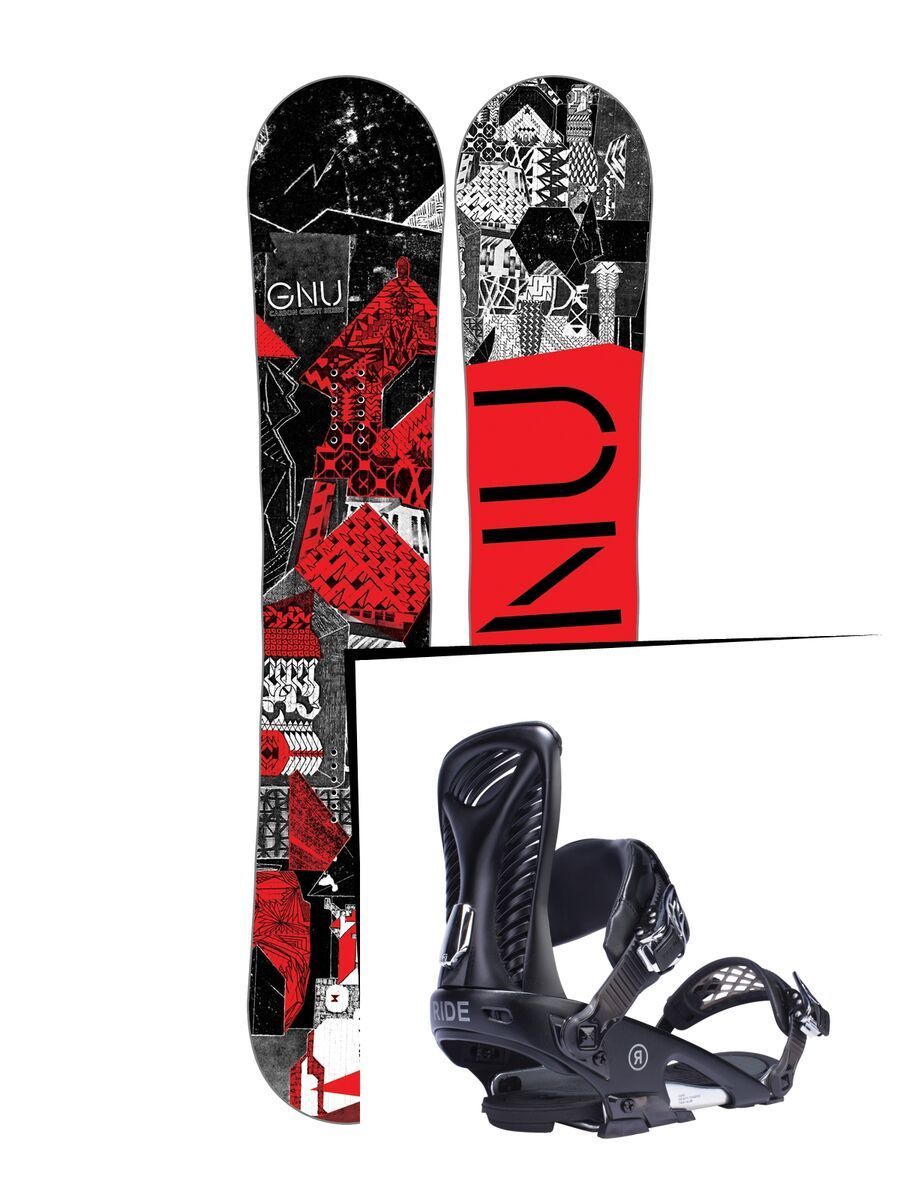 Set: Gnu Carbon Credit 2017 + Ride Capo (1770112S) - Bild 1