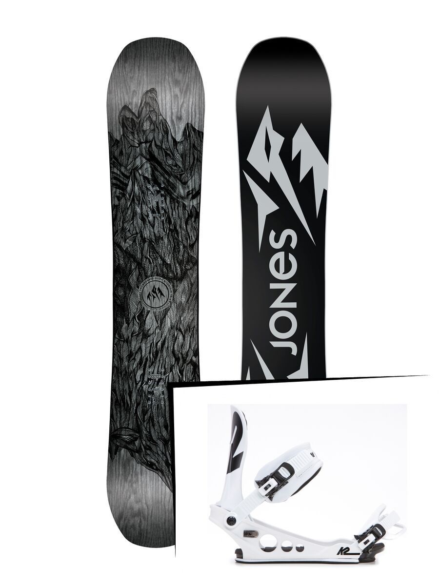 Set: Jones Ultra Mountain Twin 2019 + K2 Lien AT (1919510S) - Bild 1