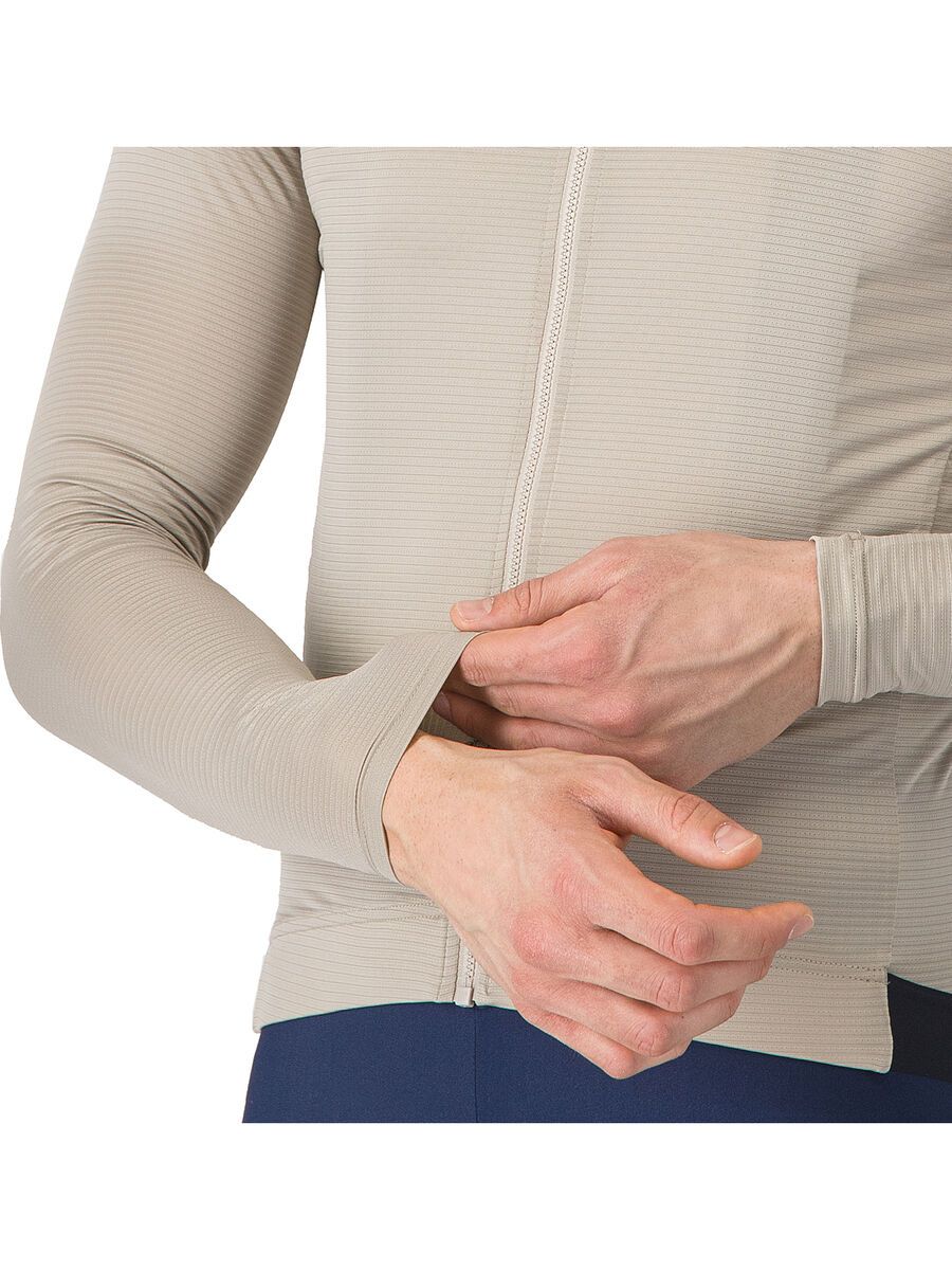 Castelli Espresso LS Jersey, clay/black - Bild 6