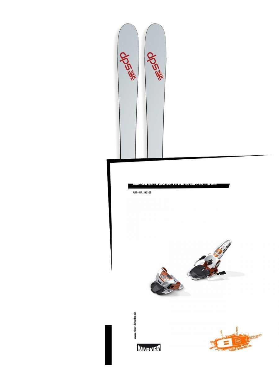 Set: DPS Skis Cassiar 85 2017 + Marker Jester 16 (95108S) - Bild 1