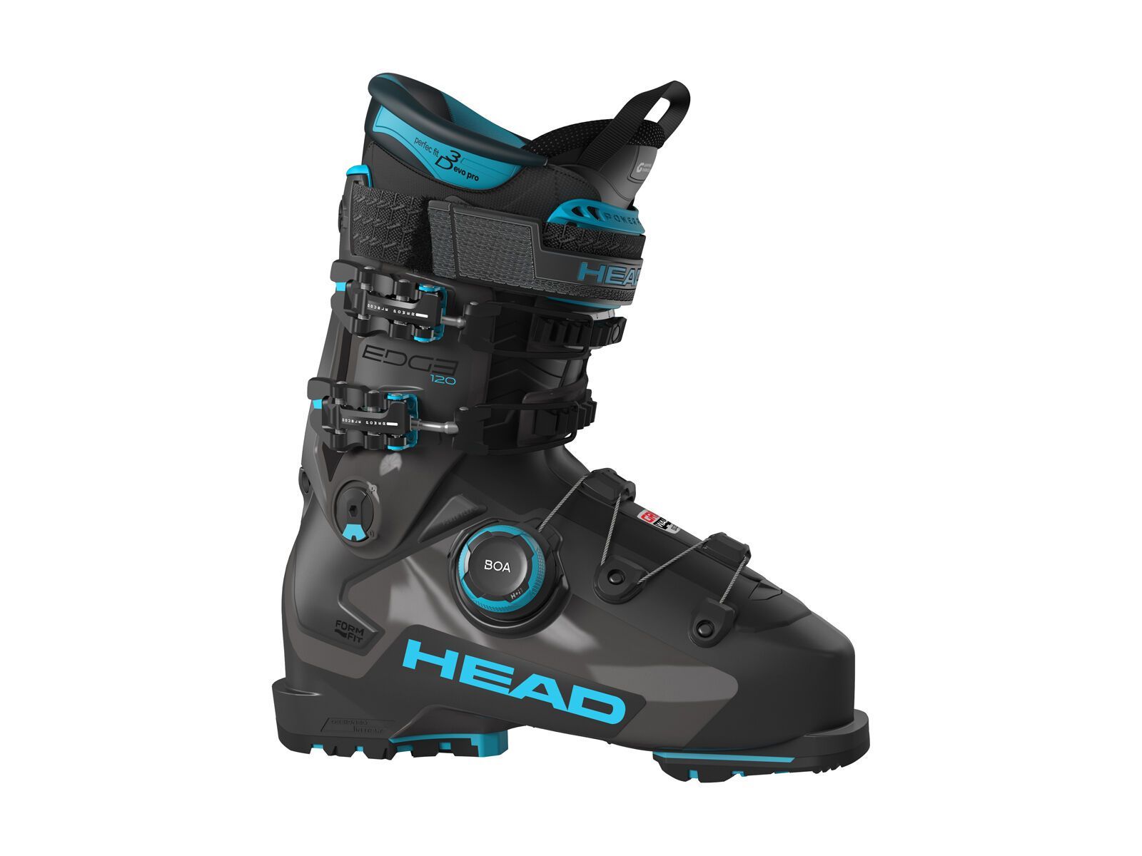 ***2. Wahl*** Head Edge 120 HV GW BOA anthracite-speedblue - Bild 1