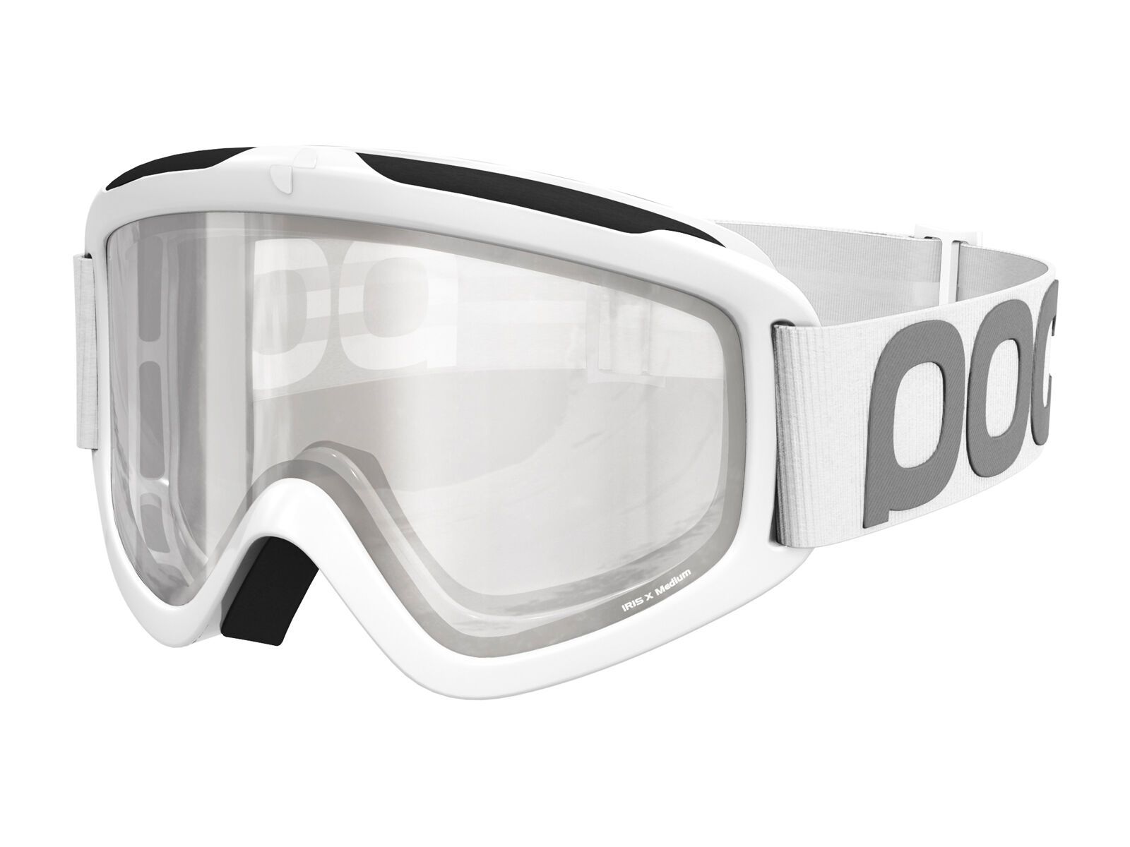 POC Iris X, hydrogen white/Lens: bronze silver mirror - Bild 1