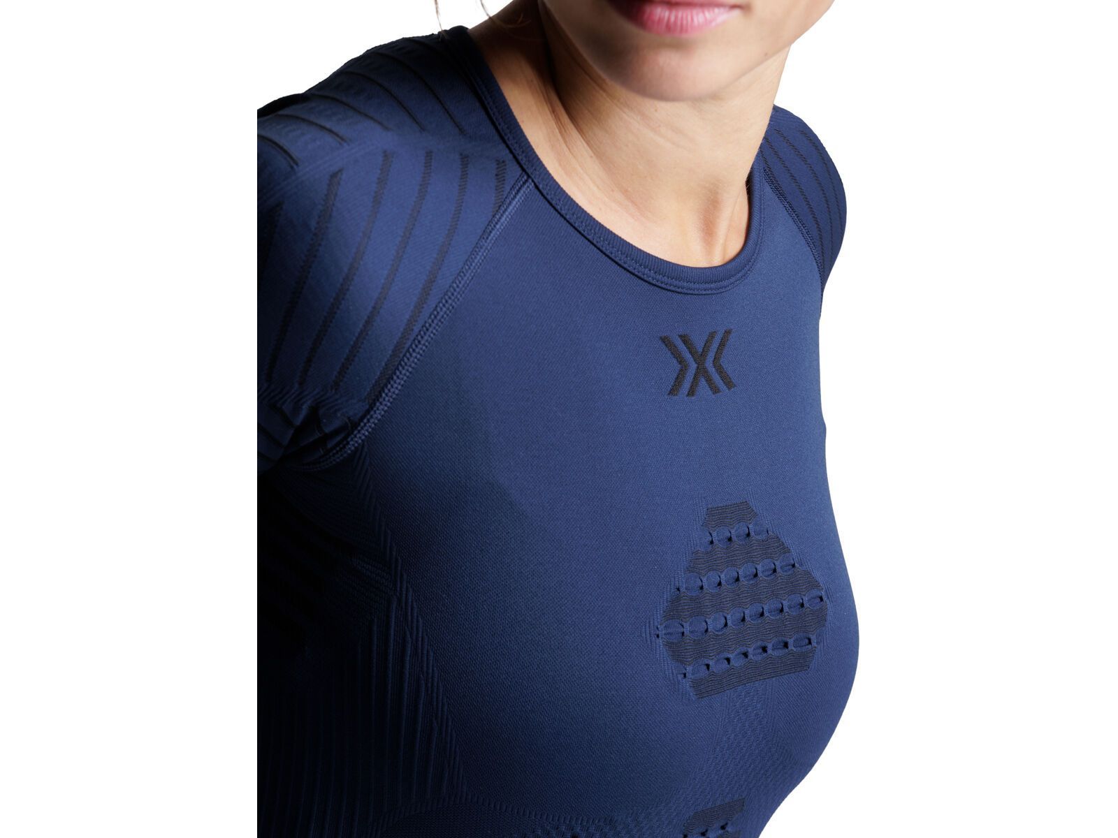 X-Bionic Invent Graphics Shirt LS Wmn, marine/grey/light grey - Bild 11