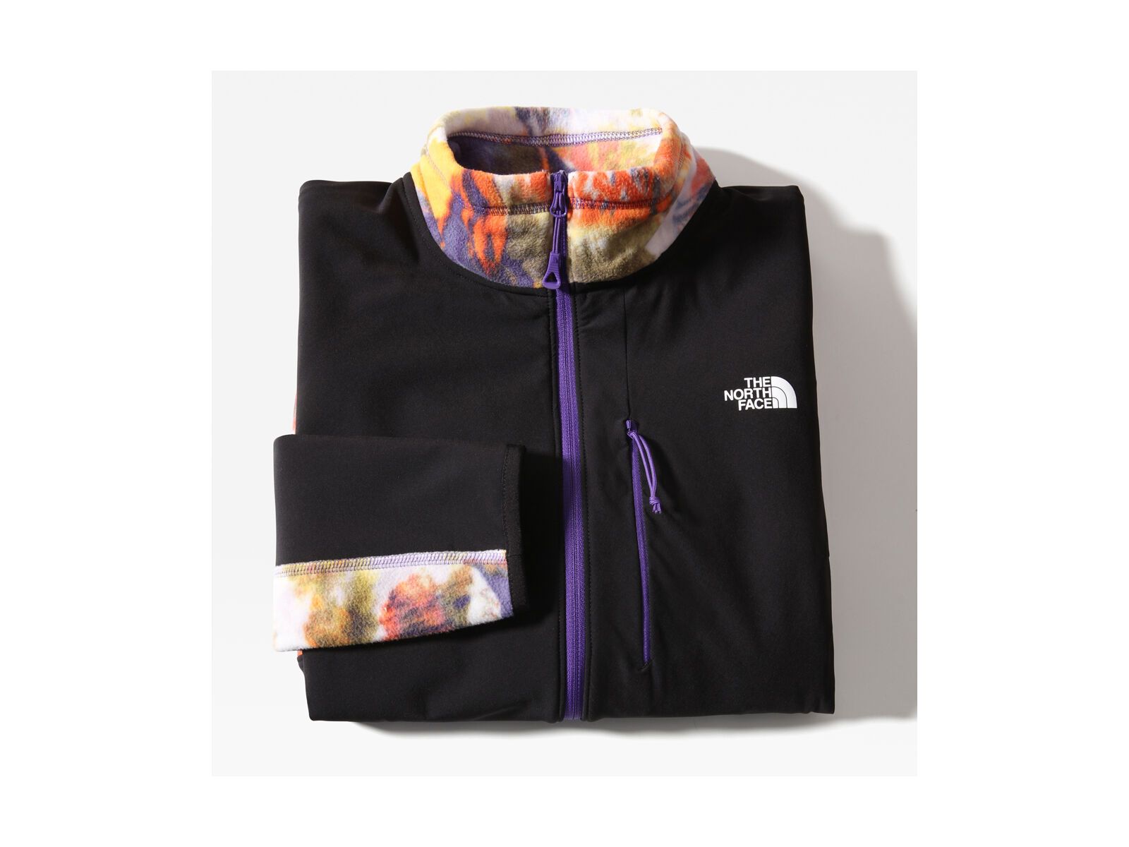 The North Face Women's Diablo Midlayer Jacket, peak purple alps ascent print - Bild 4