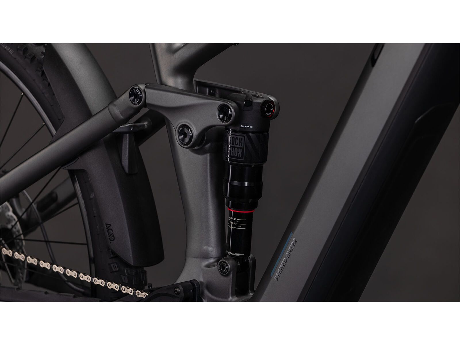 Cube Stereo Hybrid One22 Race 800 29, slapgrey´n´chrome - Bild 7