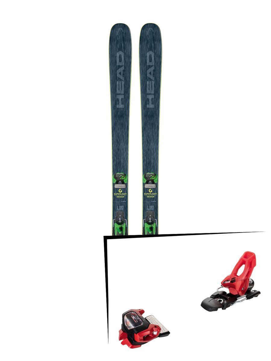 Set: Head Kore 93 2018 + Tyrolia Attack² 11 GW red - Bild 1