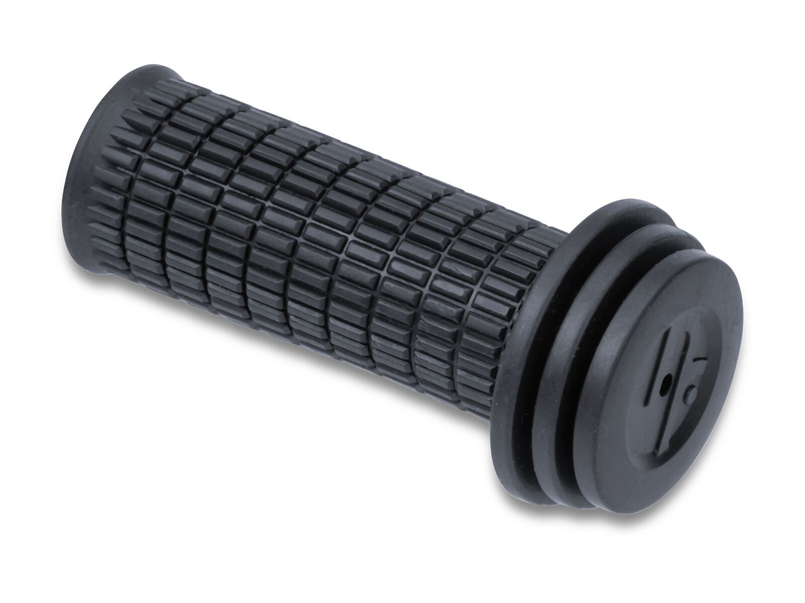 Cube Natural Fit Griffe Kids - 19 mm mit Prallschutz / Drehgriffschalter, black - Bild 1