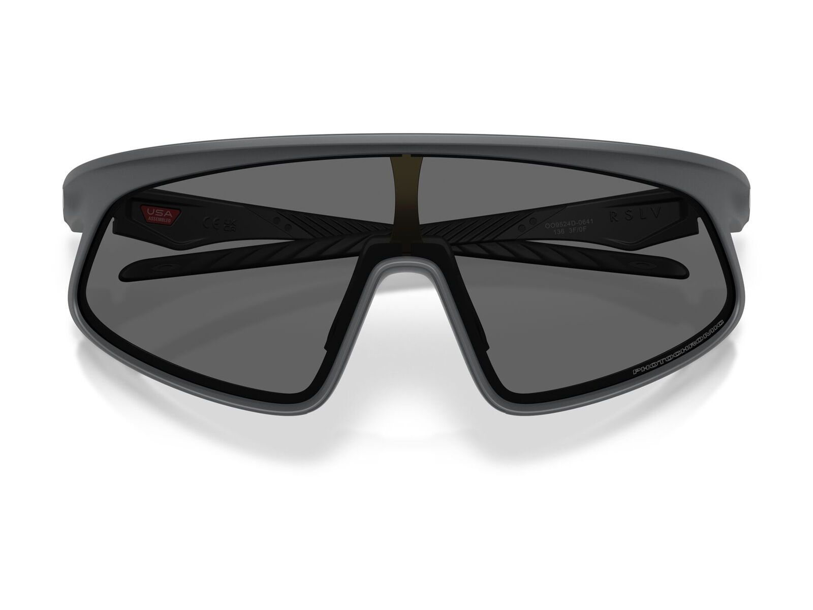 Oakley RSLV 141, Clear To Black Iridium Photochromic / matte carbon - Bild 6