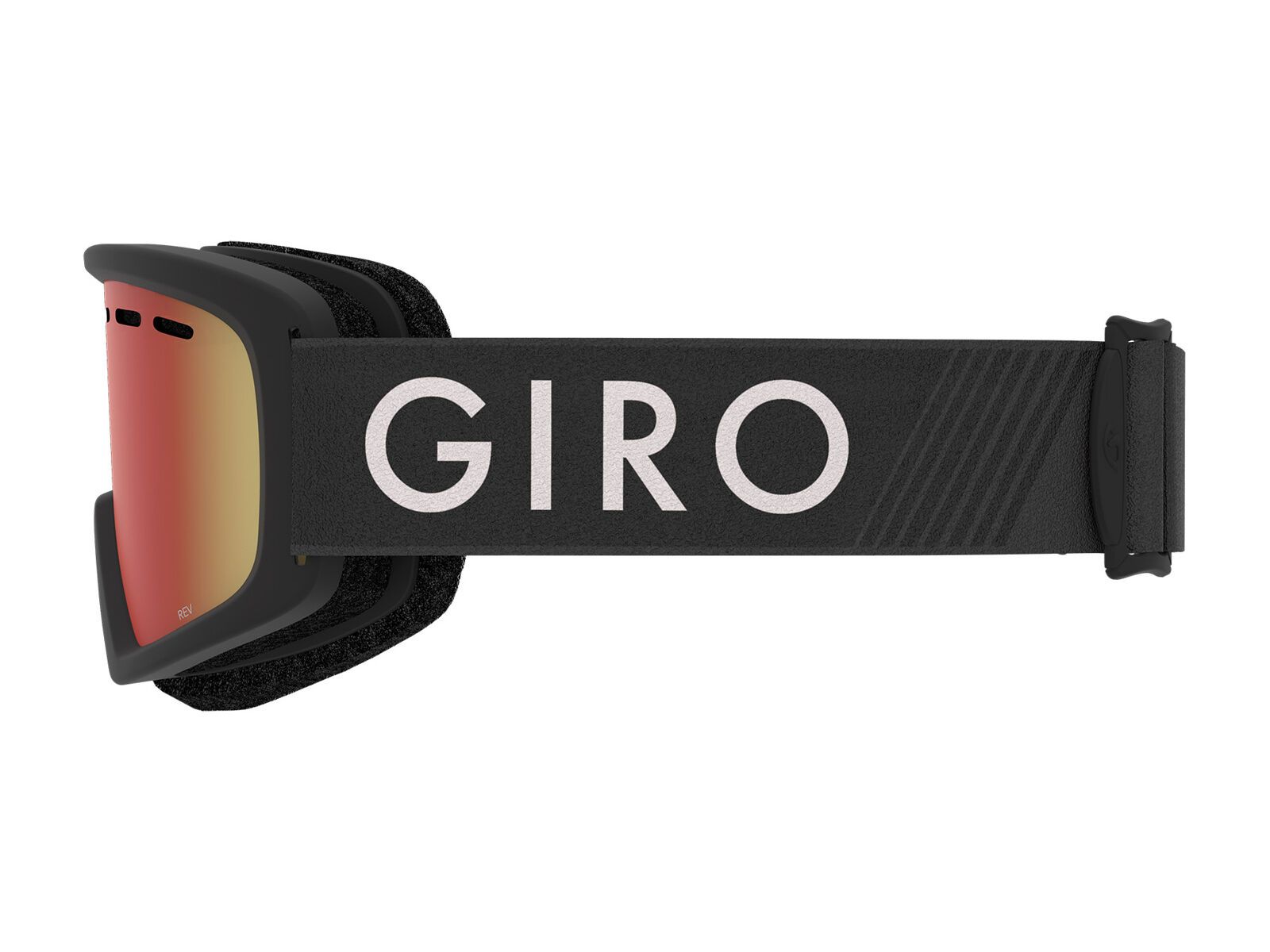 Giro Rev, black zoom/Lens: amber scarlet - Bild 4