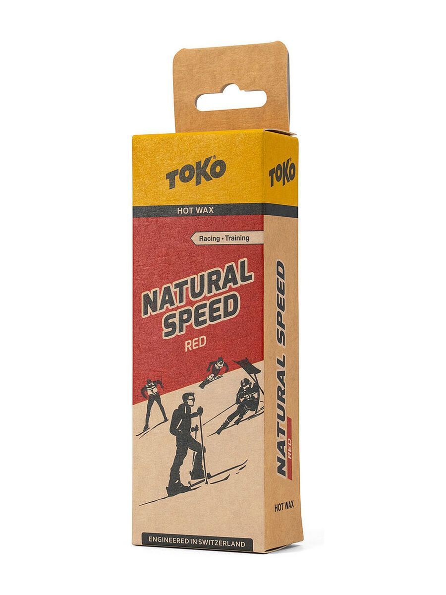 Toko Natural Speed Hot Wax - 120 g, red - Bild 1