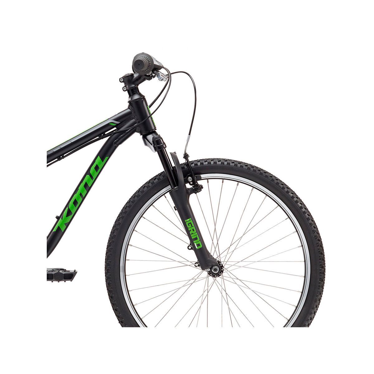 Kona Hula, matt black/green/silver - Bild 5