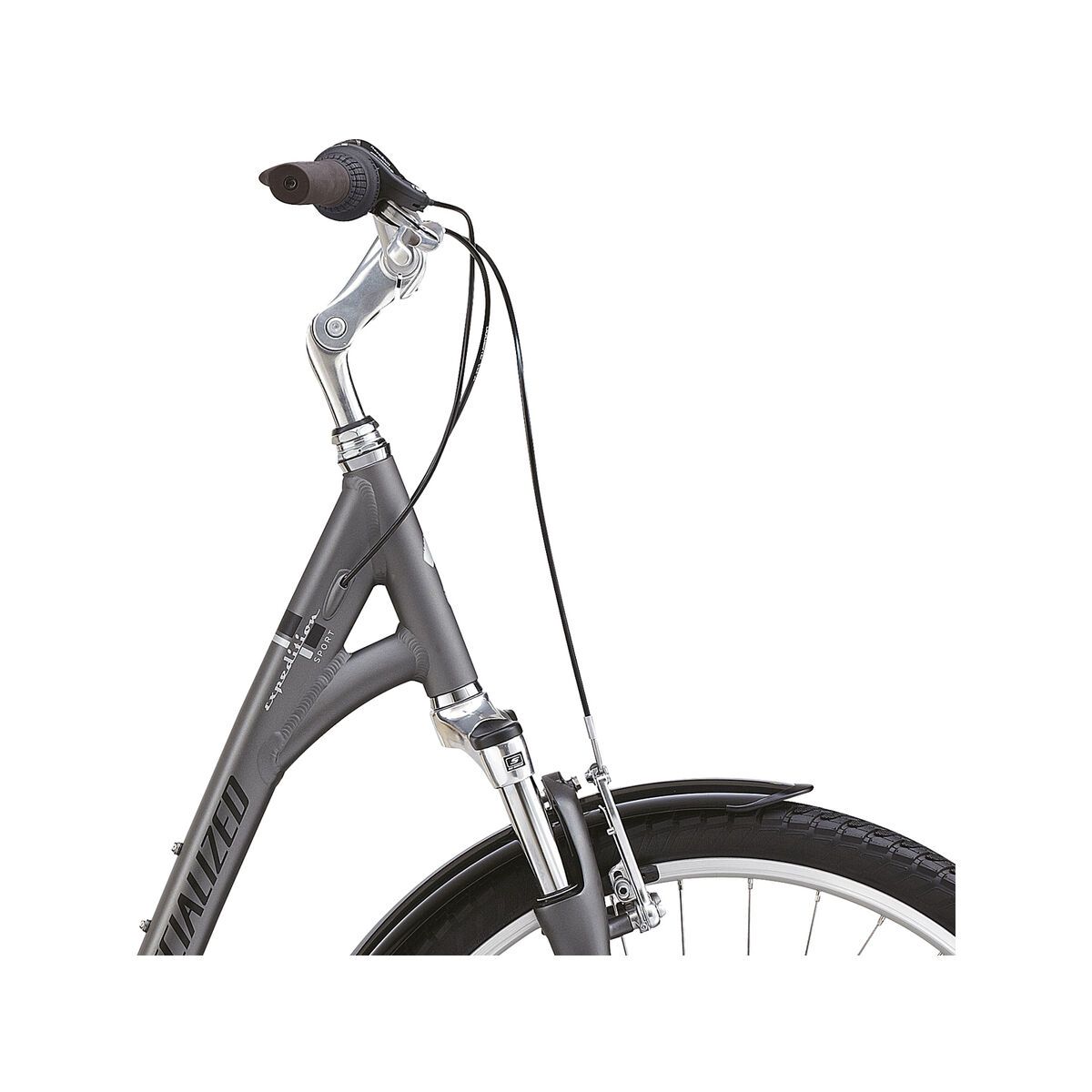 Specialized Expedition Sport FR Low Entry, charcoal/black/silver - Bild 5