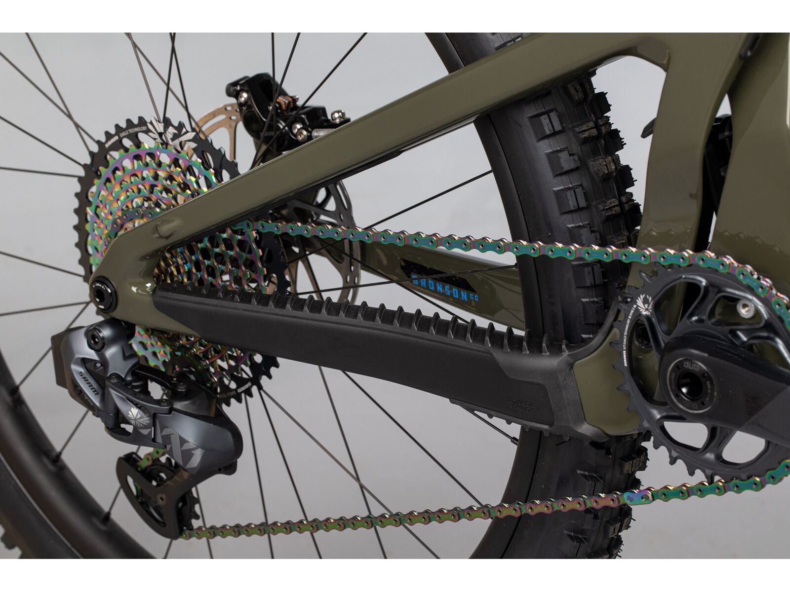 Santa Cruz Bronson C / S / MX, gloss moss/blue - Bild 6