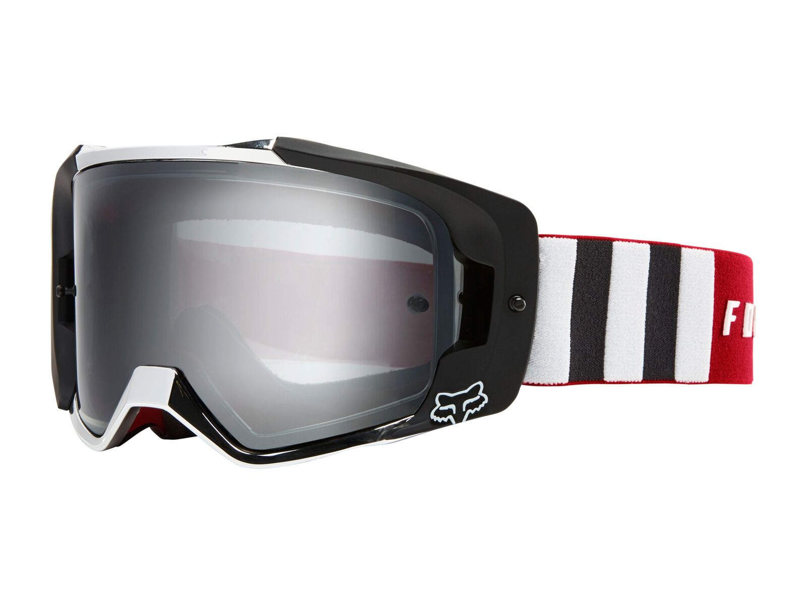 Fox Vue Vlar Goggle Spark, flame red/Lens: spark chrome mirror - Bild 1