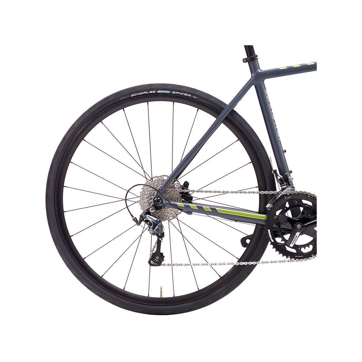 Kona Esatto Fast, matt steel blue/silver/green - Bild 4