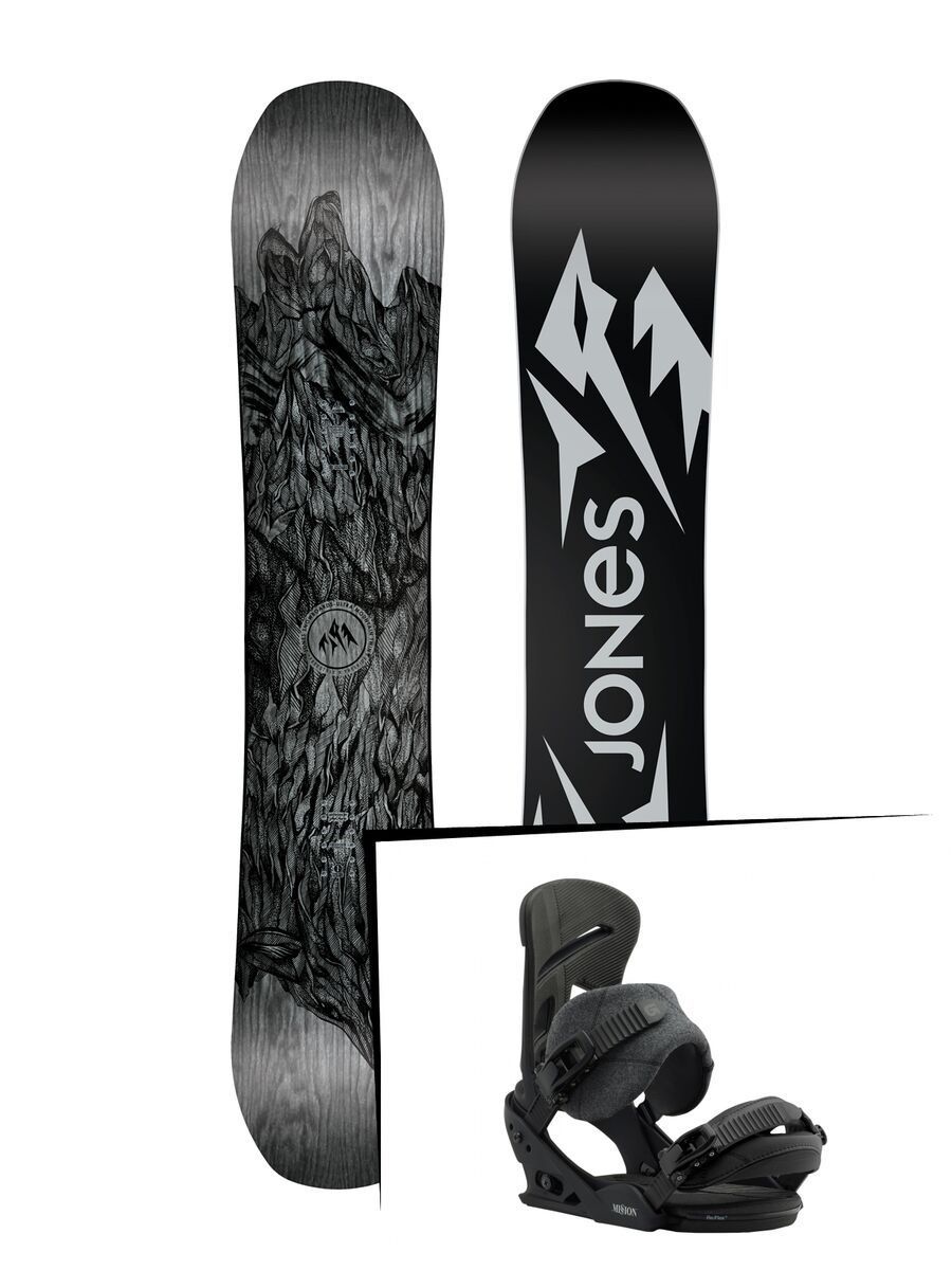 Set: Jones Ultra Mountain Twin 2019 + Burton Mission (1931055S) - Bild 1