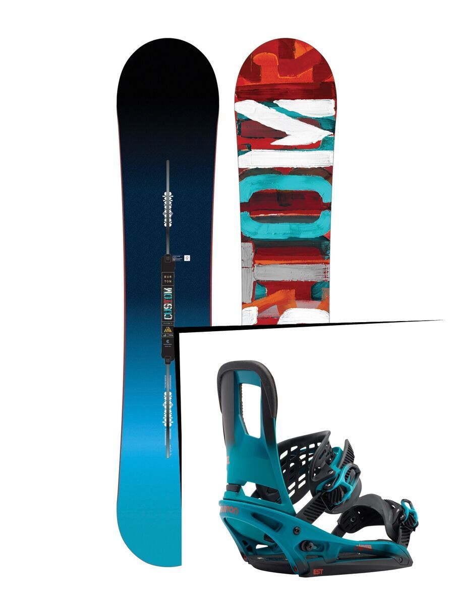 Set: Burton Custom Flying V 2017 +  Cartel EST (1712718S) - Bild 1