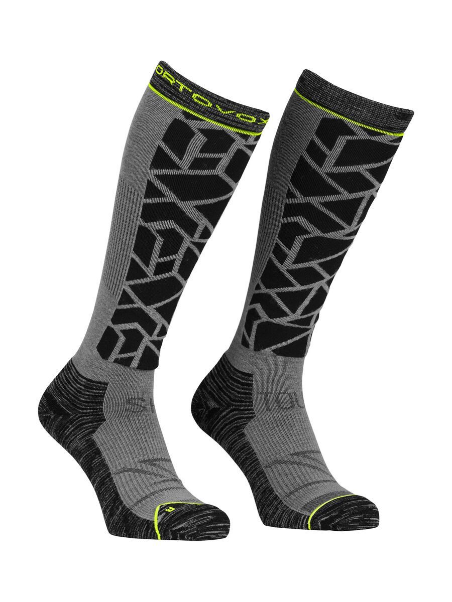 Ortovox Ski Tour Comp Long Socks M, black raven - Bild 1