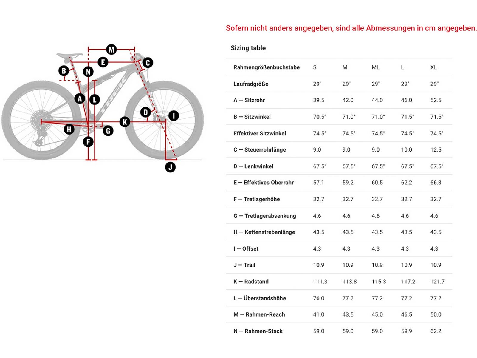 Trek Supercaliber SL 9.7 GX AXS T-Type Gen 2, red carbon smoke - Bild 9