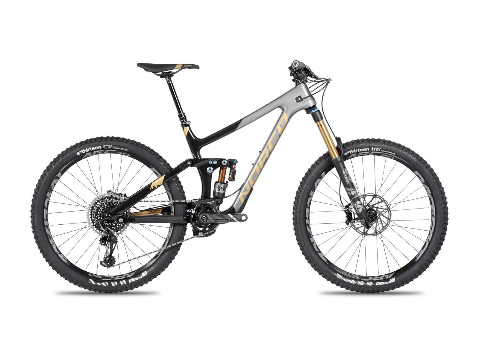 Norco Range C 1 27.5, black/charcoal/gold - Bild 1