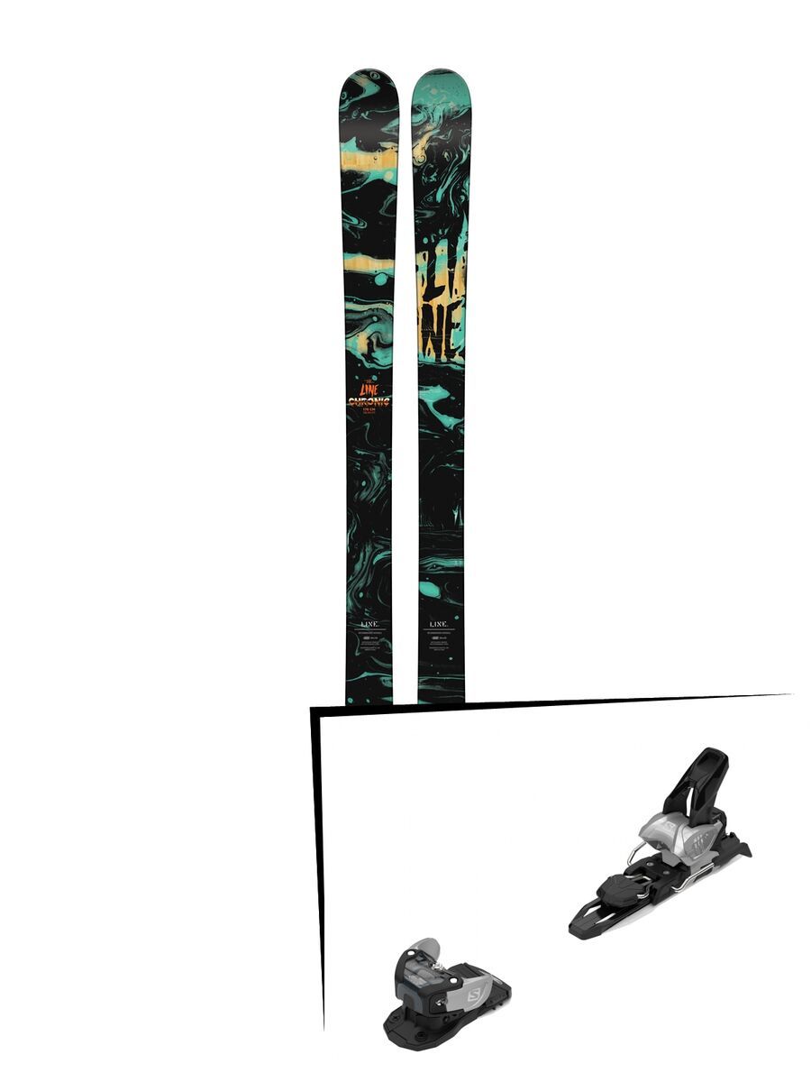Set: Line Chronic 2018 + Salomon Warden MNC 11 silver/black - Bild 1