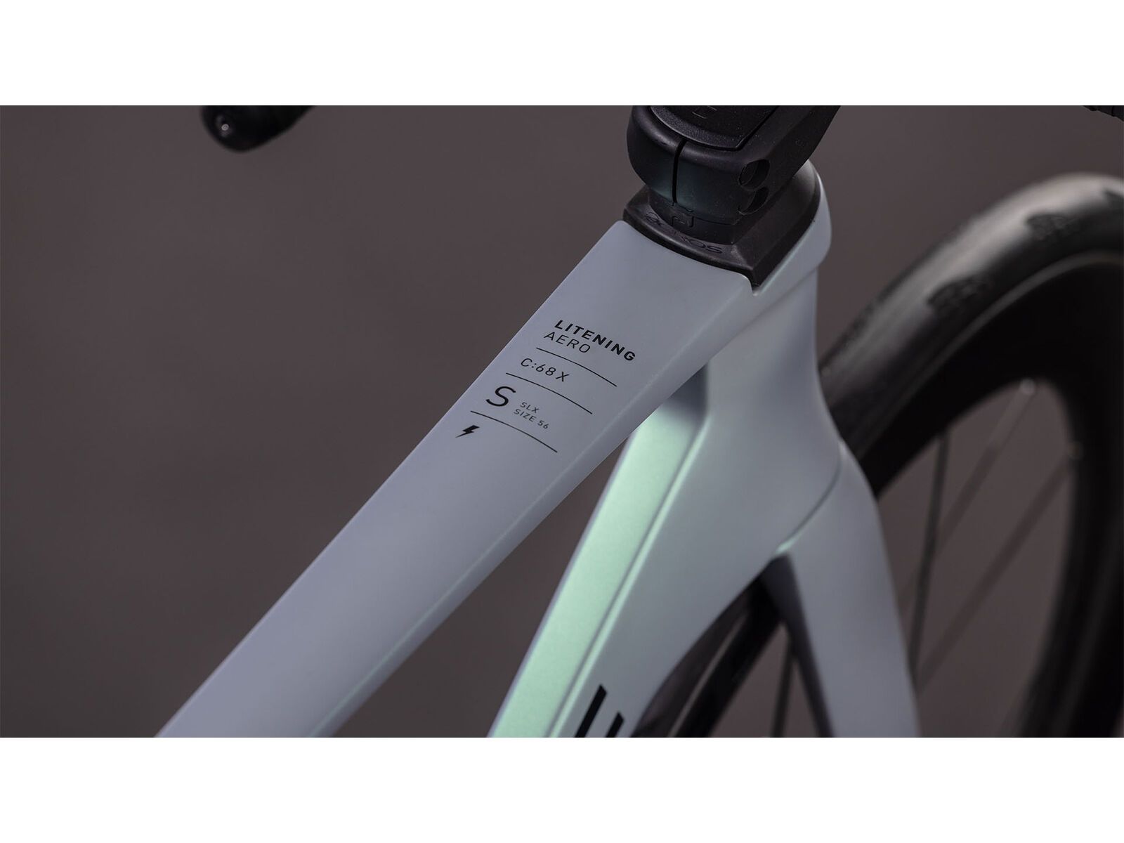 Cube Litening Aero C:68X SLX, seagrey´n´black - Bild 3