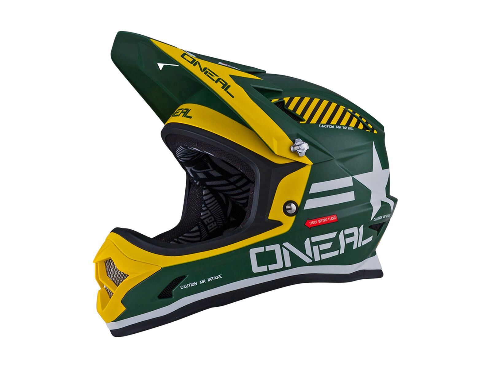 ONeal Fury Fidlock DH Helmet Evo Afterburner, green - Bild 1