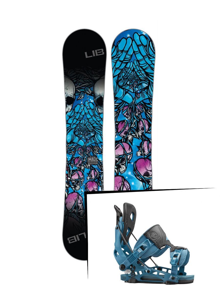 Set: Lib Tech Banana Magic 2017 + Flow NX2 (1513118S) - Bild 1