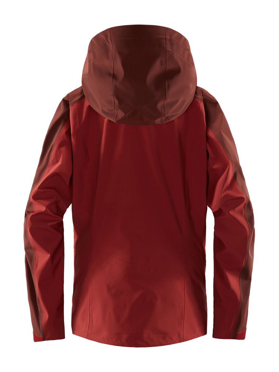Haglöfs Stipe Jacket Women, brick red/maroon red  - Bild 2