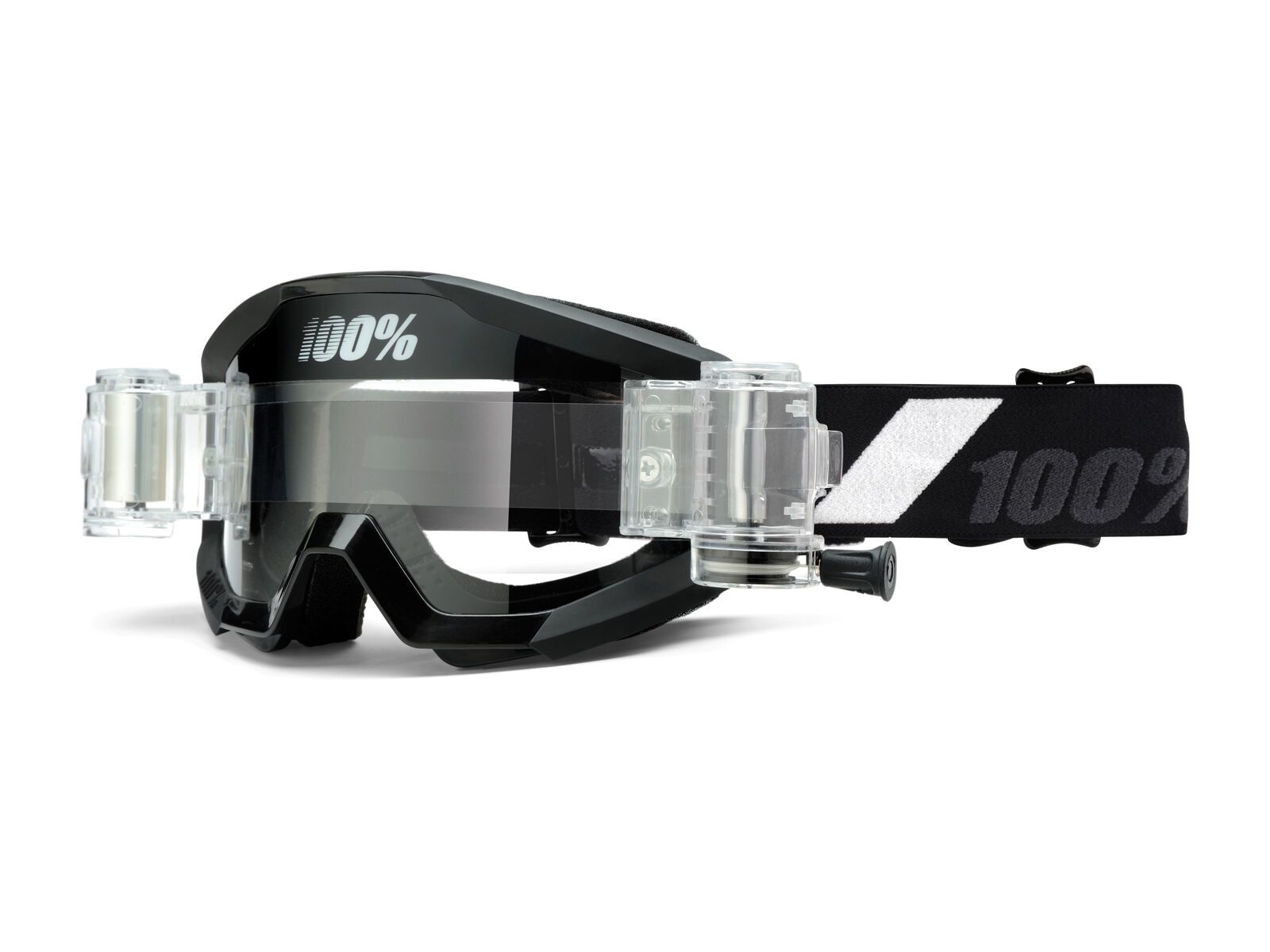 100% Strata Mud inkl. SVS Roll-Off System, goliath/Lens: clear - Bild 1