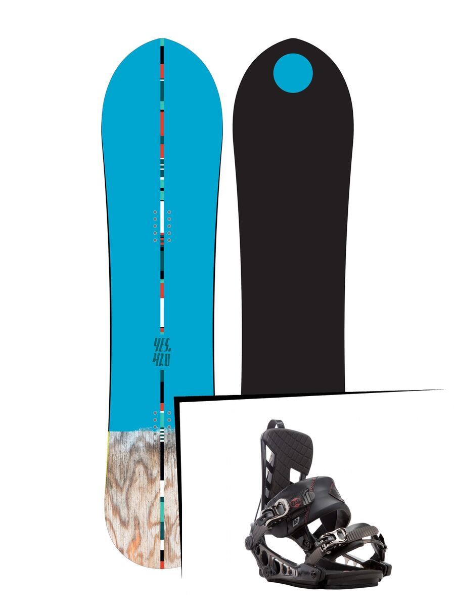 Set: Yes The 420 2017 + K2 Cinch CTS (1728762S) - Bild 1