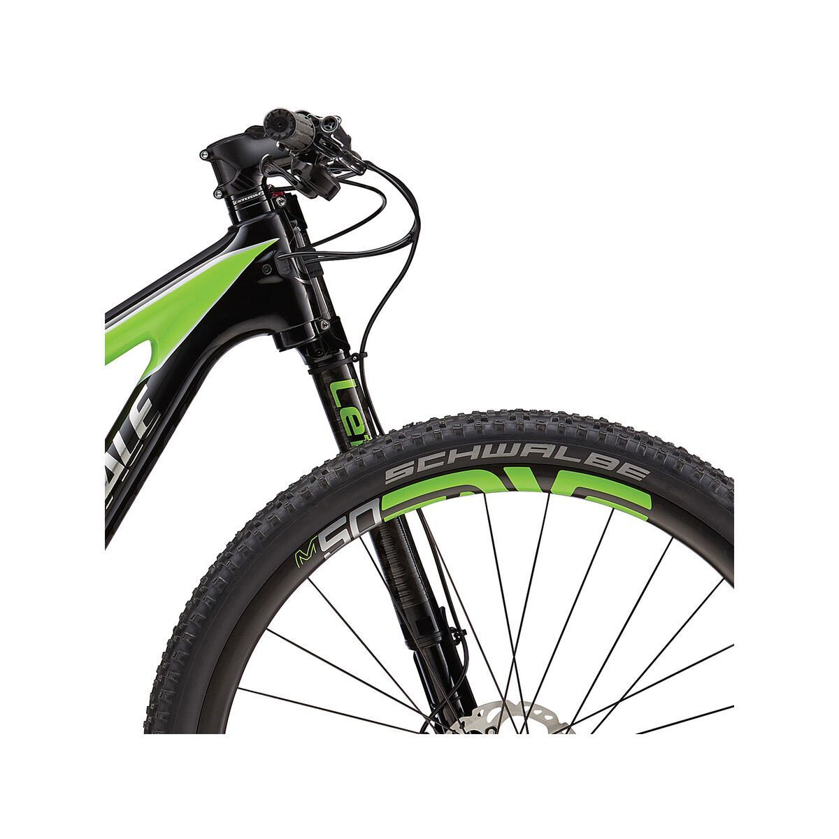 Cannondale Scalpel-Si Race 27.5, black/green - Bild 5