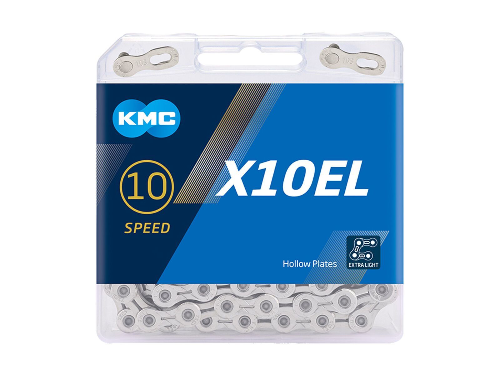 KMC X10EL - 10-fach, 114 Glieder, silver - Bild 2