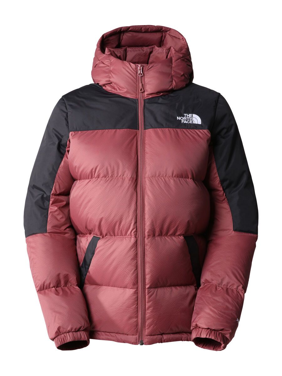 The North Face Women’s Diablo Down Hoodie, wild ginger-tnf black - Bild 1