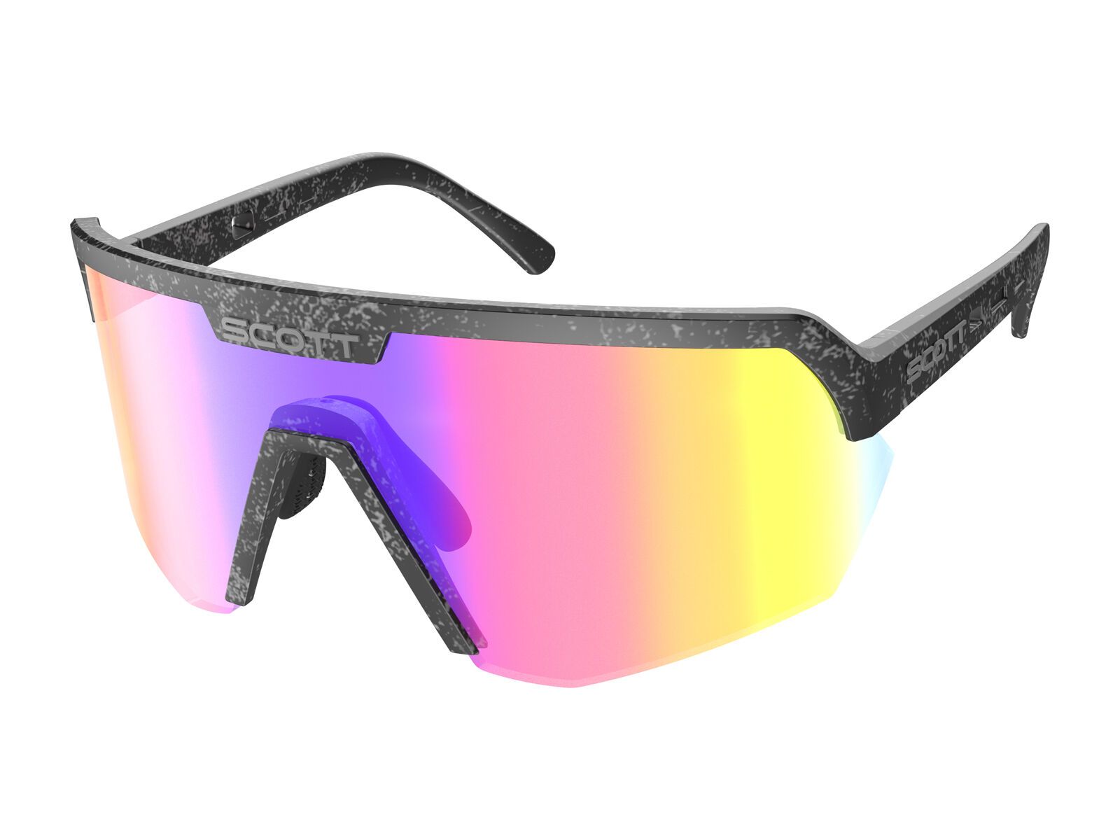 Scott Sport Shield, Teal Chrome / marble black - Bild 1