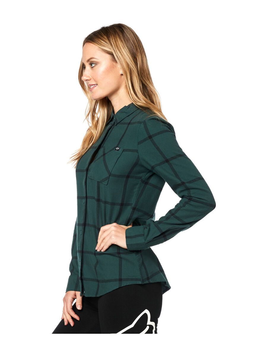 Fox Roost Flannel, emerald - Bild 5
